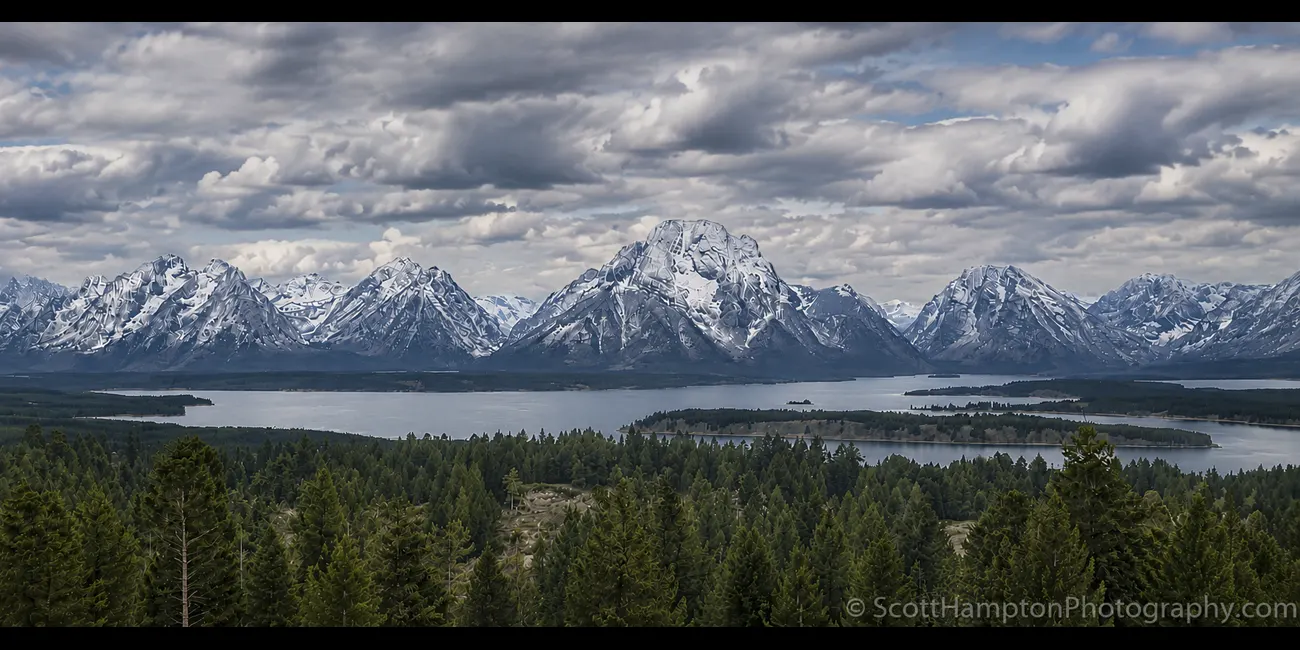 Mt. Moran, Jenny Lake Overlook