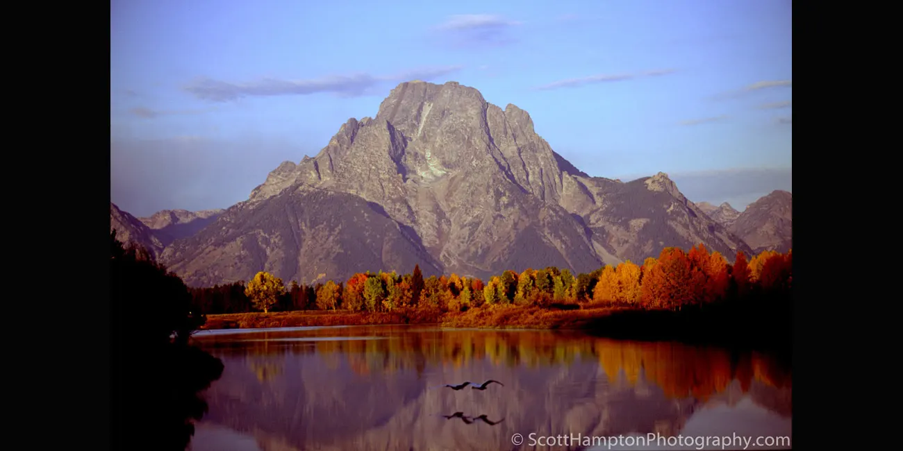 Fall Colors at Mt. Moran