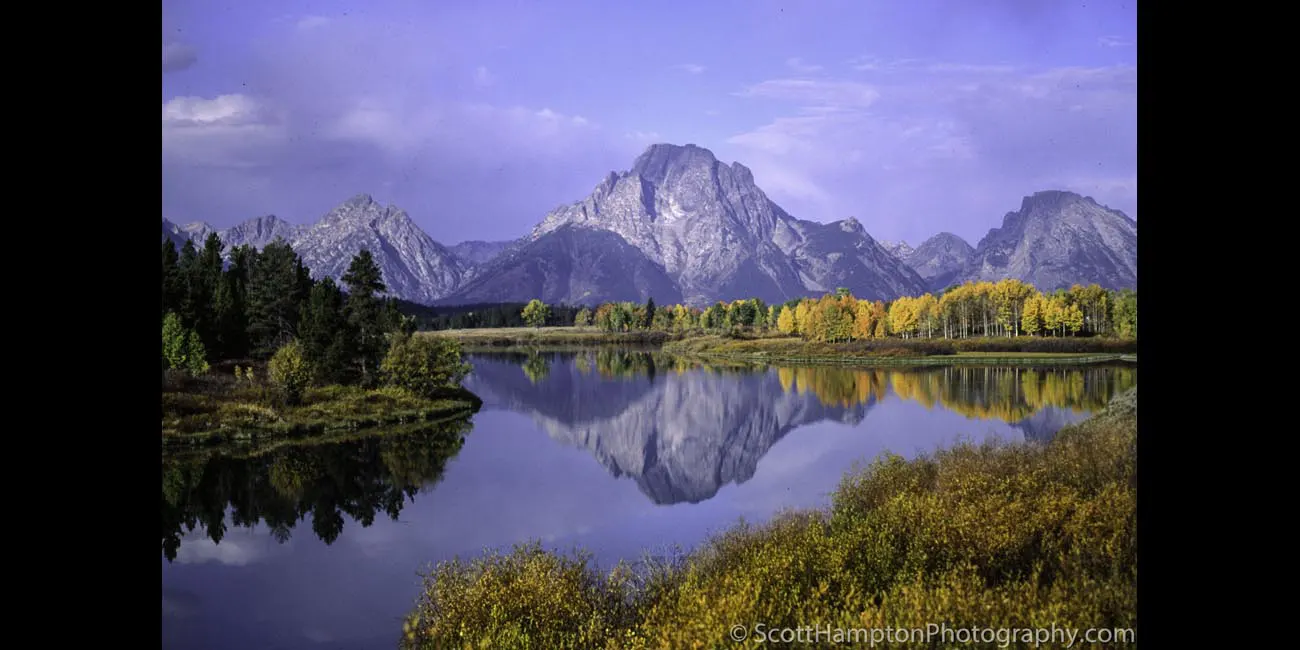 Mt. Moran at Oxbow Bend